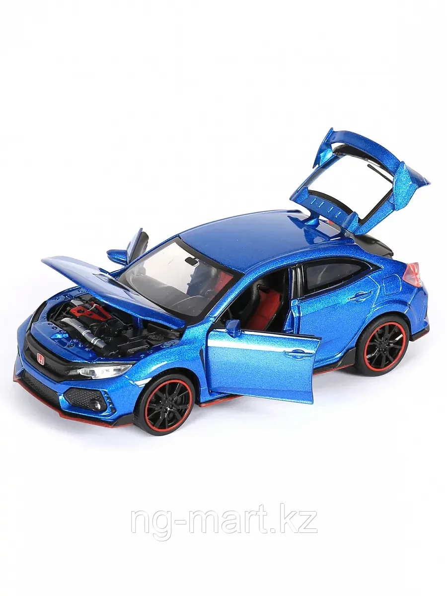 Модель машины Honda Civic 1:32 свет, звук, инерция 09216 - фото 2 - id-p96757850