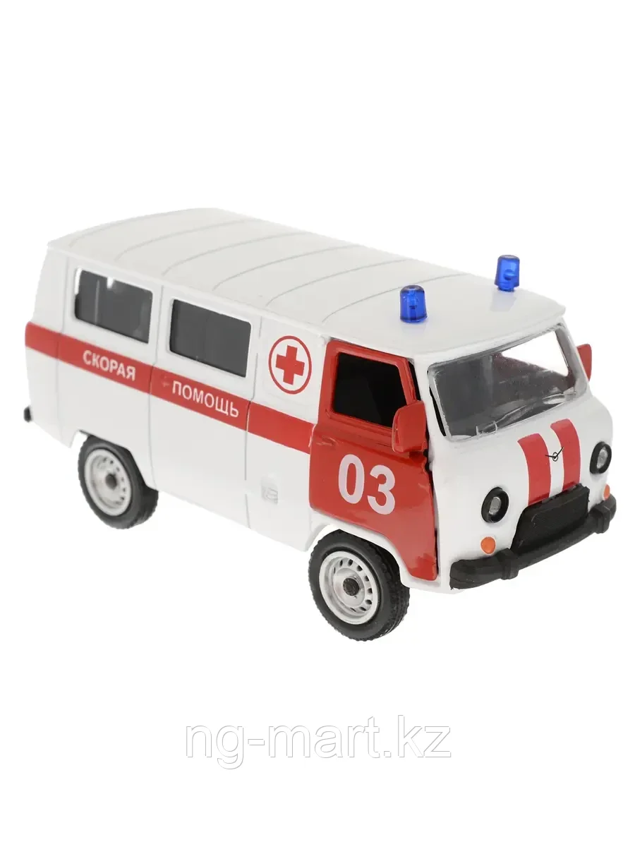 Модель машины 1:43 УАЗ 39625 в ассортименте 30111W-RUS инерция - фото 5 - id-p96757874