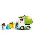 Конструктор Мусоровоз и контейнеры для раздельного сбора мусора 10945 LEGO Duplo, фото 2