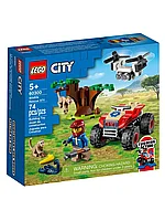 Конструктор Спасательный вездеход для зверей 74 дет. 60300 LEGO City