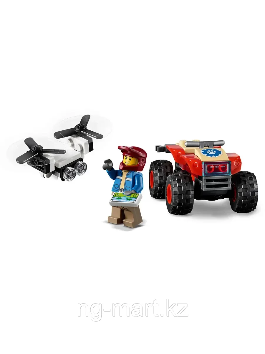 Конструктор Спасательный вездеход для зверей 74 дет. 60300 LEGO City - фото 5 - id-p96761798