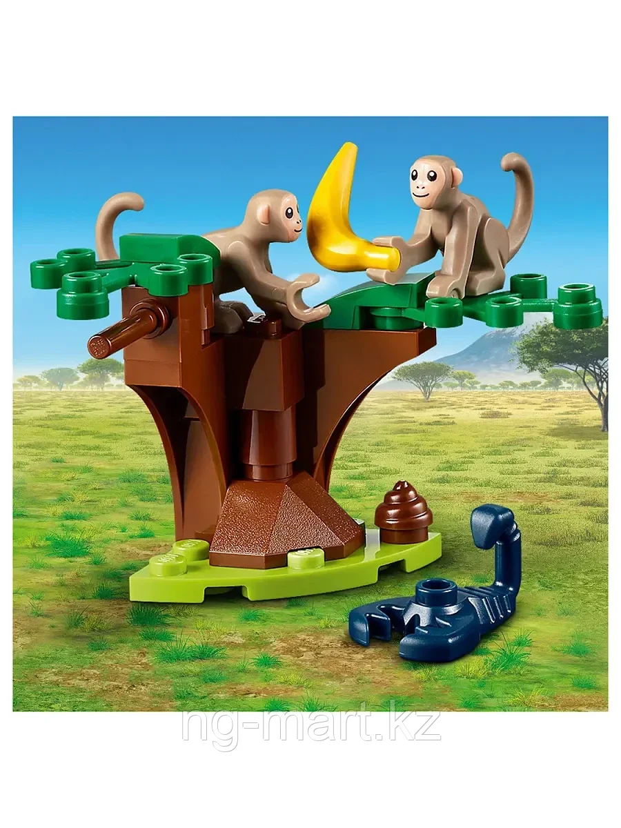 Конструктор Спасательный вездеход для зверей 74 дет. 60300 LEGO City - фото 6 - id-p96761798