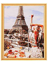 Рисование по номерам 40*50 MS7846 Завтрак в Париже