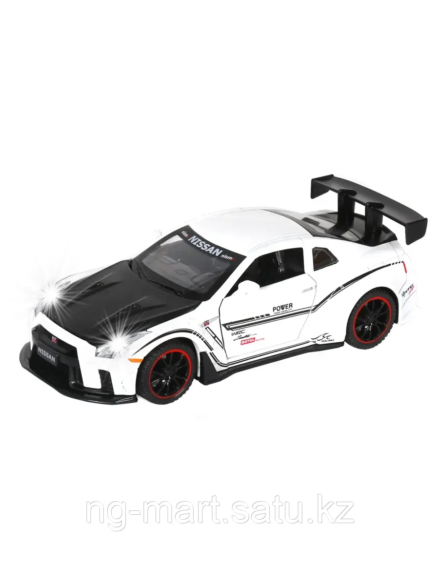 Модель машины Nissan GTR R35 1:32 свет, звук, инерция 24443