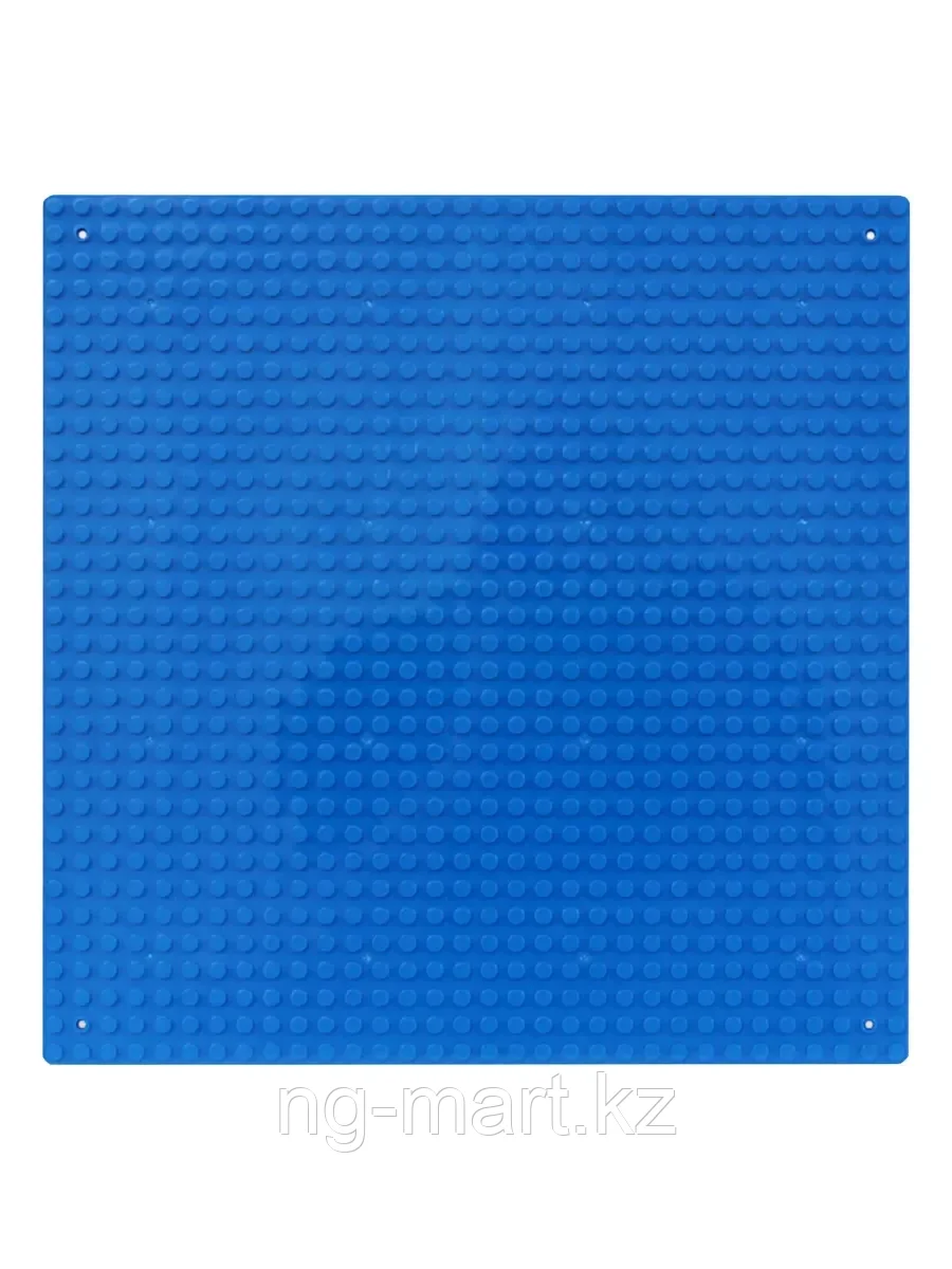 Игровое поле для конструирования 25,5*25,5 см (диаметр 0,5см) LC-001-2 синее - фото 1 - id-p96761851
