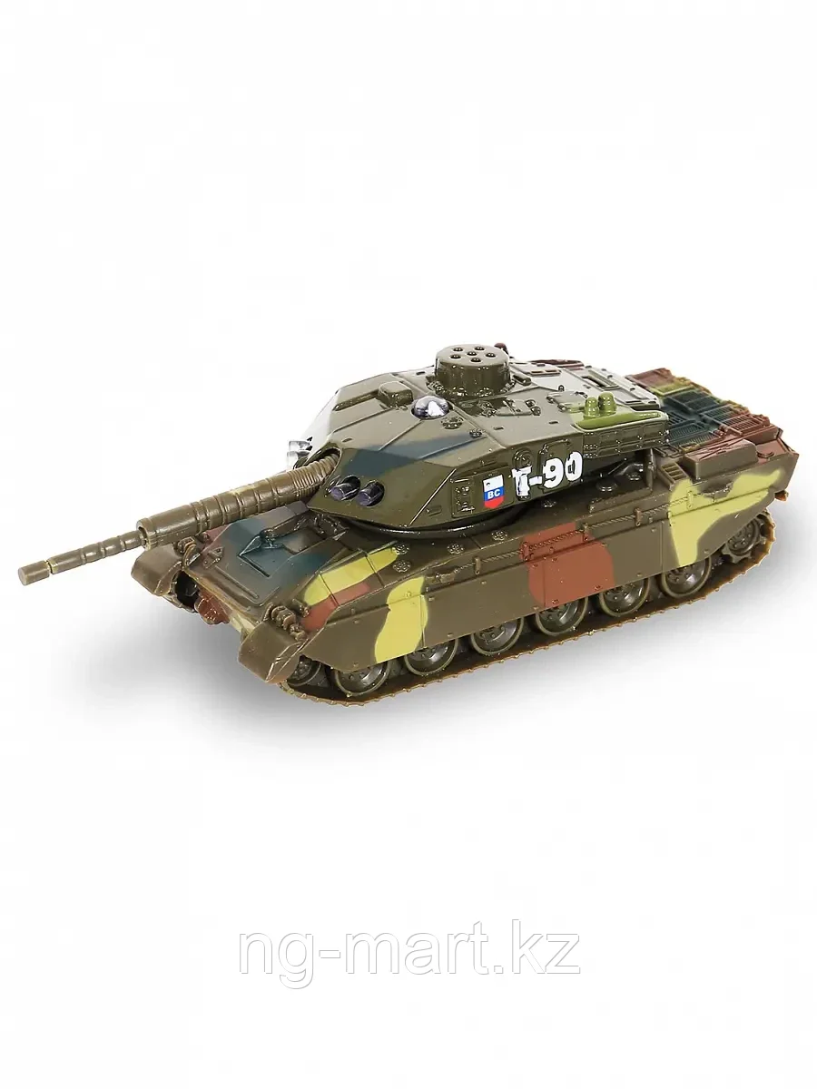 Модель машины 1:43 "Танк Т-90" 13см, CT10-029-1 ТЕХНОПАРК - фото 1 - id-p96757951