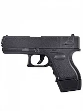 Пистолет металлический Glock 17 mini G.16 14,5см