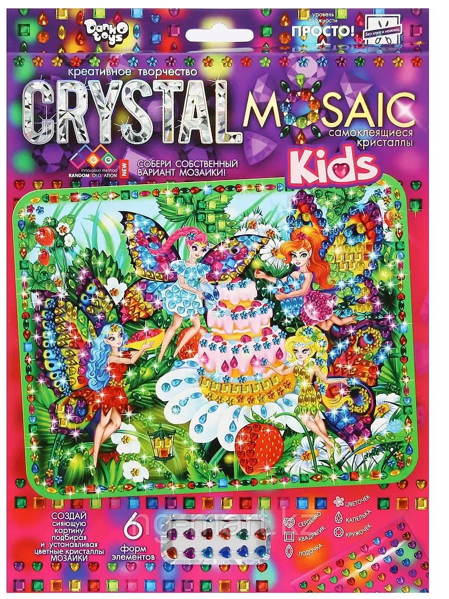 Мозаика из кристаллов CRMk-01-08 Crystal Mosaic Феи - фото 1 - id-p96762929