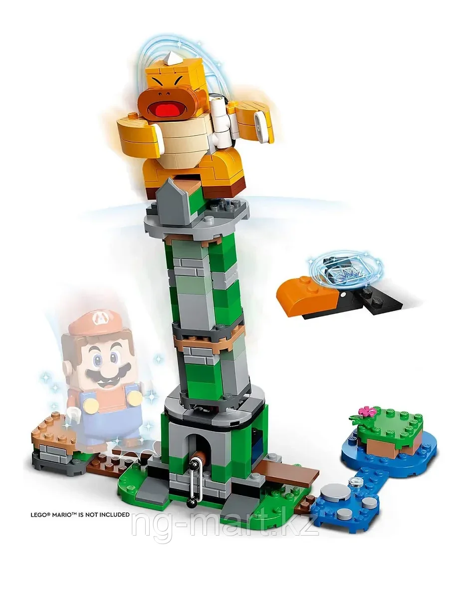 Конструктор Дополнительный набор «Падающая башня босса братца-сумо» 71388 LEGO Super Mario - фото 3 - id-p96761913