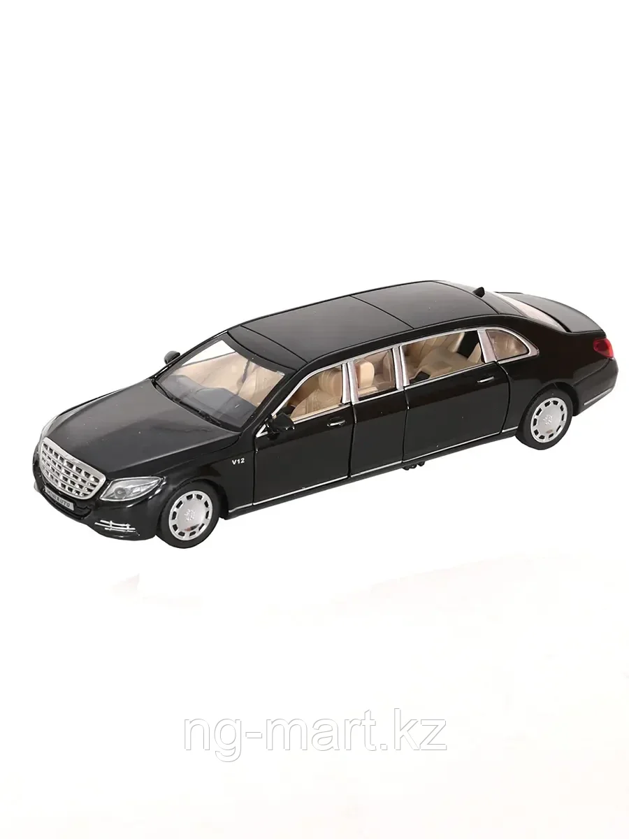 Модель машины Mercedes-Maybach S650 Pillman 1:32 (20см) свет, звук, инерция  8992 (id 96758012), купить в Казахстане, цена на Satu.kz