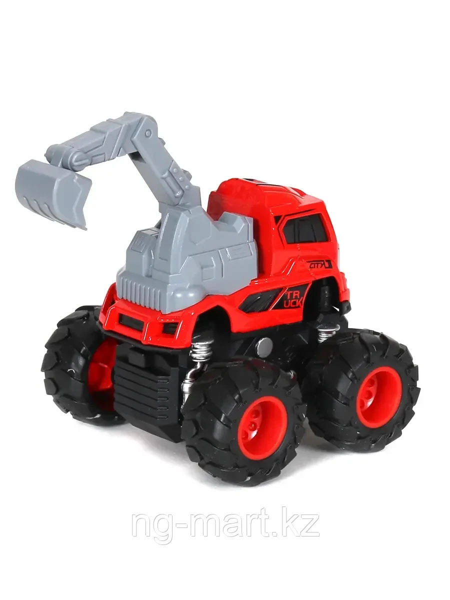 Модель машины Бигфут Экскаватор 4WD 24610 инерция - фото 3 - id-p96758021