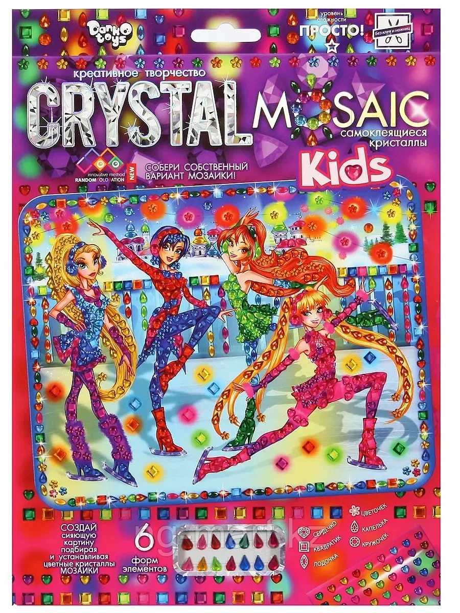 Мозаика из кристаллов CRMk-01-02 Crystal Mosaic Подруги - фото 1 - id-p96762949