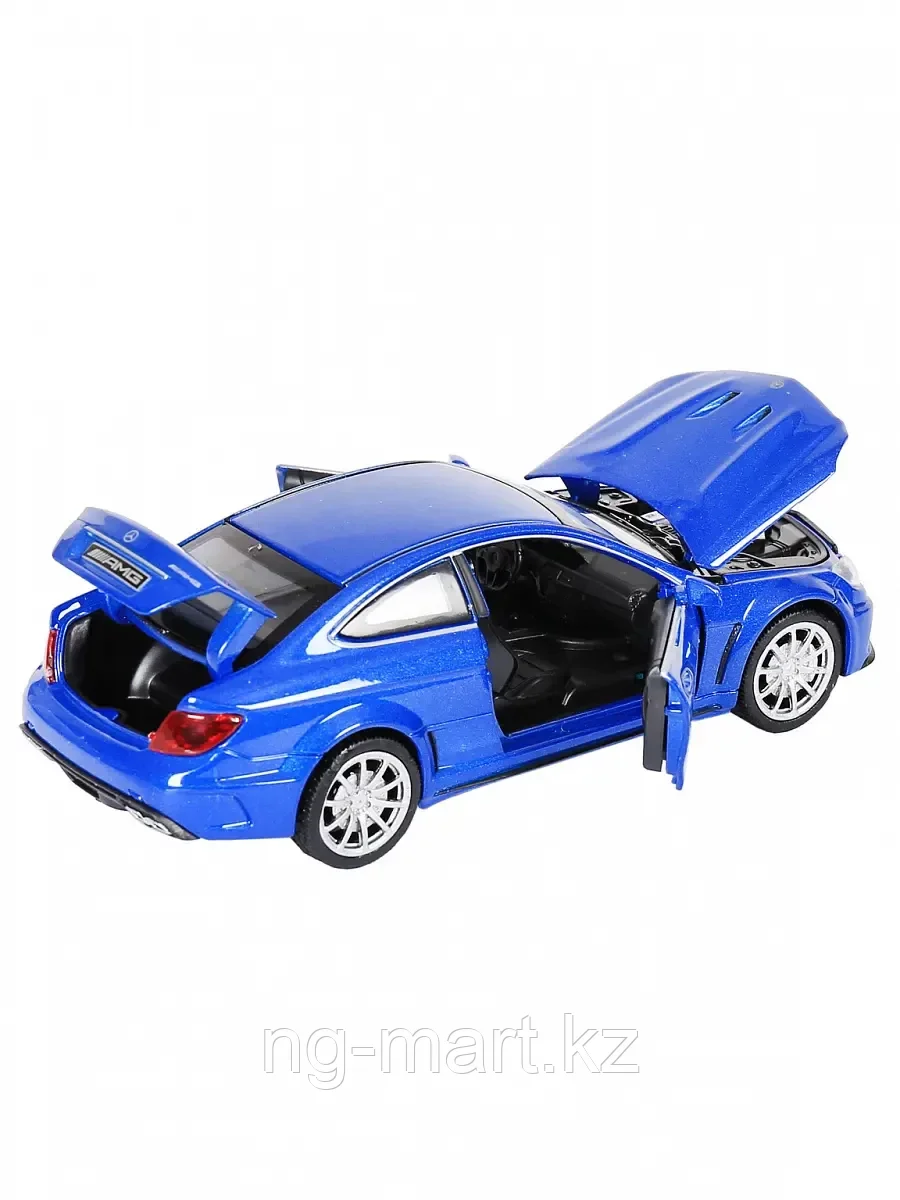 Модель машины Mercedes-Benz С 63 AMG 1:32 (15см) свет,звук, инерция 32251 - фото 2 - id-p96758056