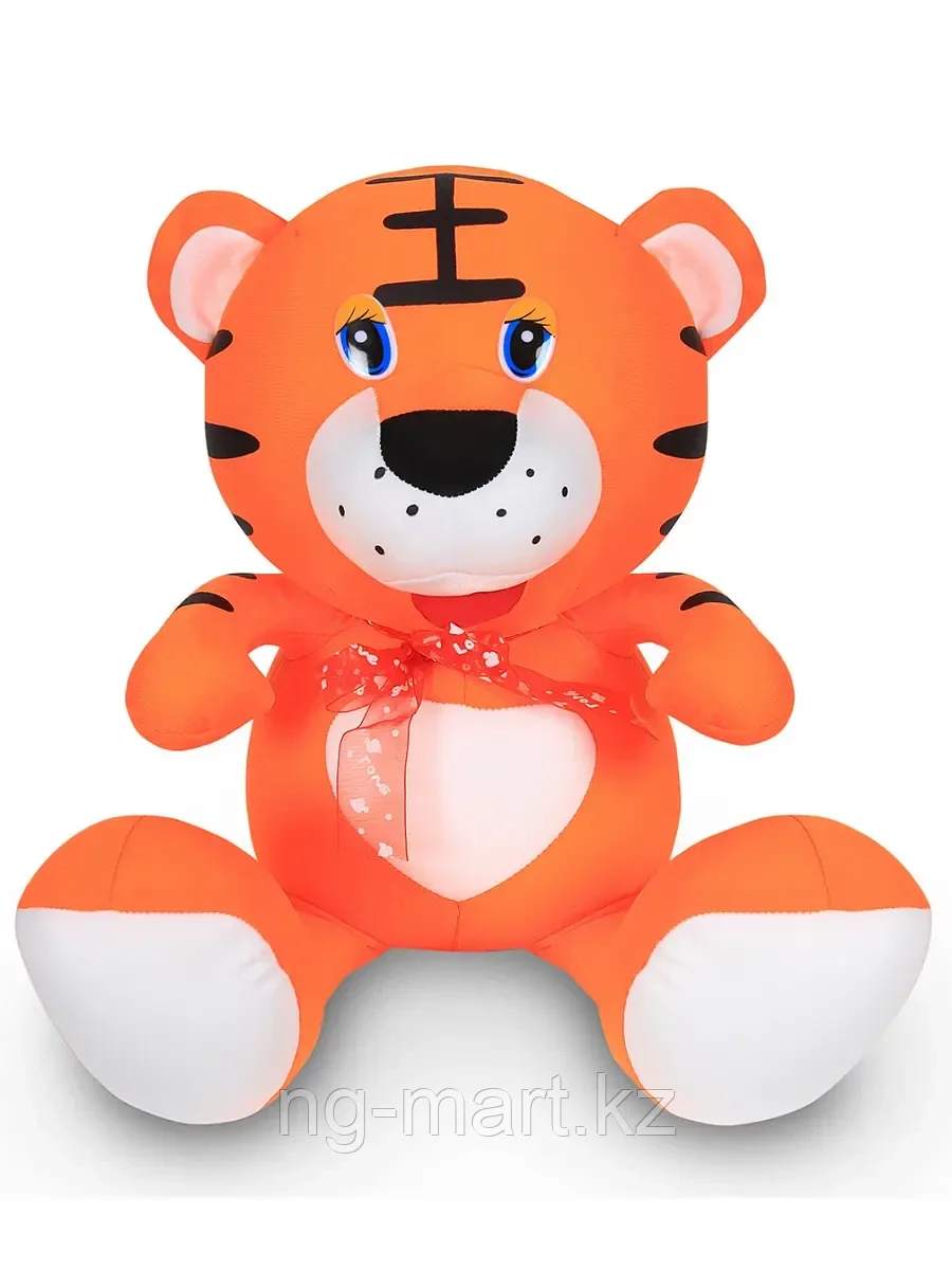 Мягкая игрушка Тигренок-антистресс оранжевый 44 см 1542-54-1 ТМ Коробейники - фото 1 - id-p96760958
