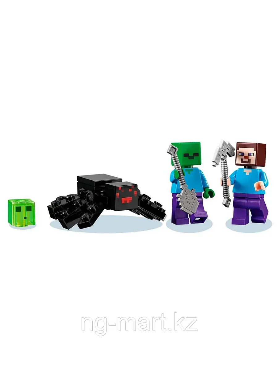 Конструктор «Заброшенная» шахта 248 дет. 21166 LEGO Minecraft - фото 6 - id-p96762029