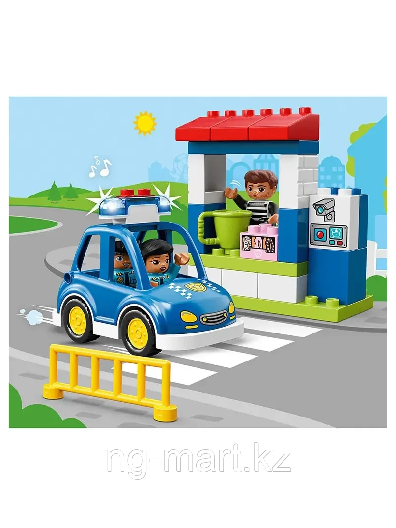 Конструктор Полиция б лімшесі 38 бала 10902 LEGO Duplo - фото 3 - id-p96762072