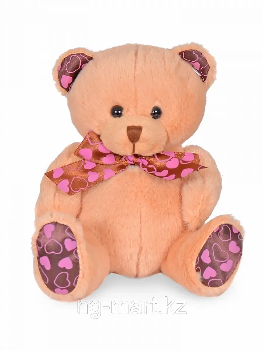 Мягкая игрушка Медведь Некст персиковый 14см 63366-2 ТМ Коробейники