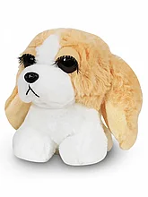 Мягкая игрушка Собака Мася бело-кремовая 11 см 1570-22-1 ТМ Коробейники