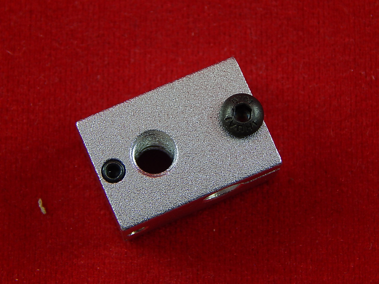 Алюминиевый нагревательный блок E3D V6, для 3D принтера, 23x16x12 мм - фото 1 - id-p96766184