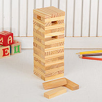 Игра настольная «Падающая башня», 23,5×7,5×7,5 см