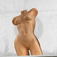 Манекен торс фигурный женский телесно бежевый цвет
