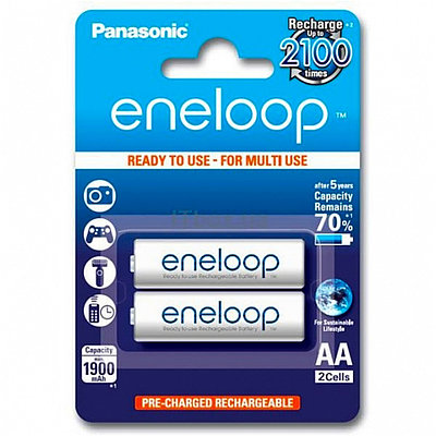 Аккумулятор PANASONIC Eneloop AA 1900 mAh/2B