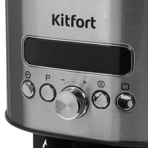Кофеварка капельная Kitfort КТ-767 серебристый - фото 3 - id-p96847530