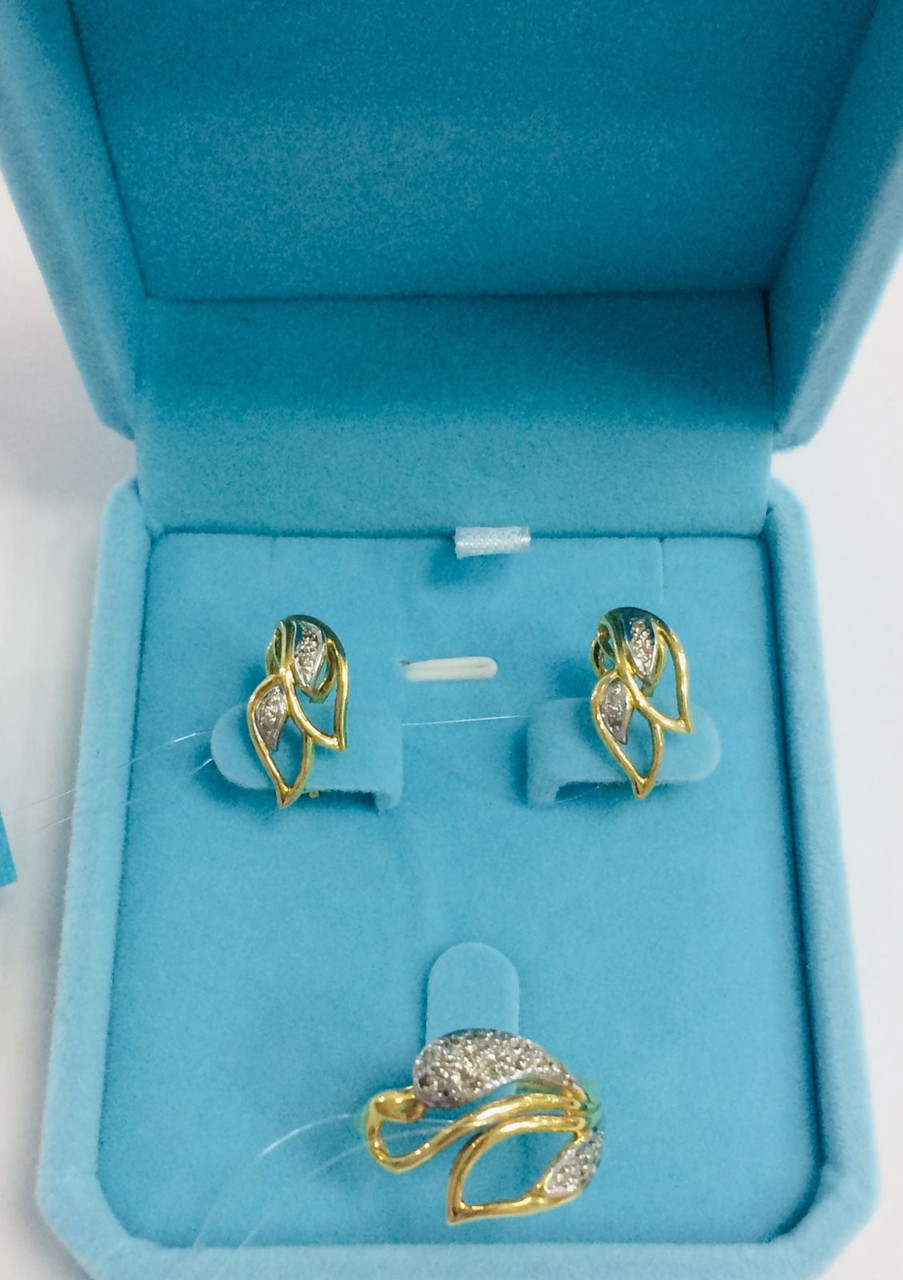 Комплект с бриллиантами(Шоурум ), фото 1