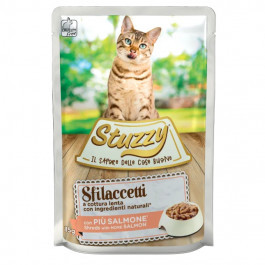 Stuzzy SFILACCETTI консервы для кошек Лосось в соусе 100г