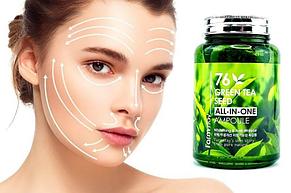 Сыворотка с экстрактом зеленого чая Farmstay 76 Green Tea All-In-One Ampoule, 250мл., фото 2