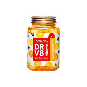 Ампульная сыворотка с витаминами FarmStay Dr-V8 Vitamin Ampoule, 250мл, фото 2