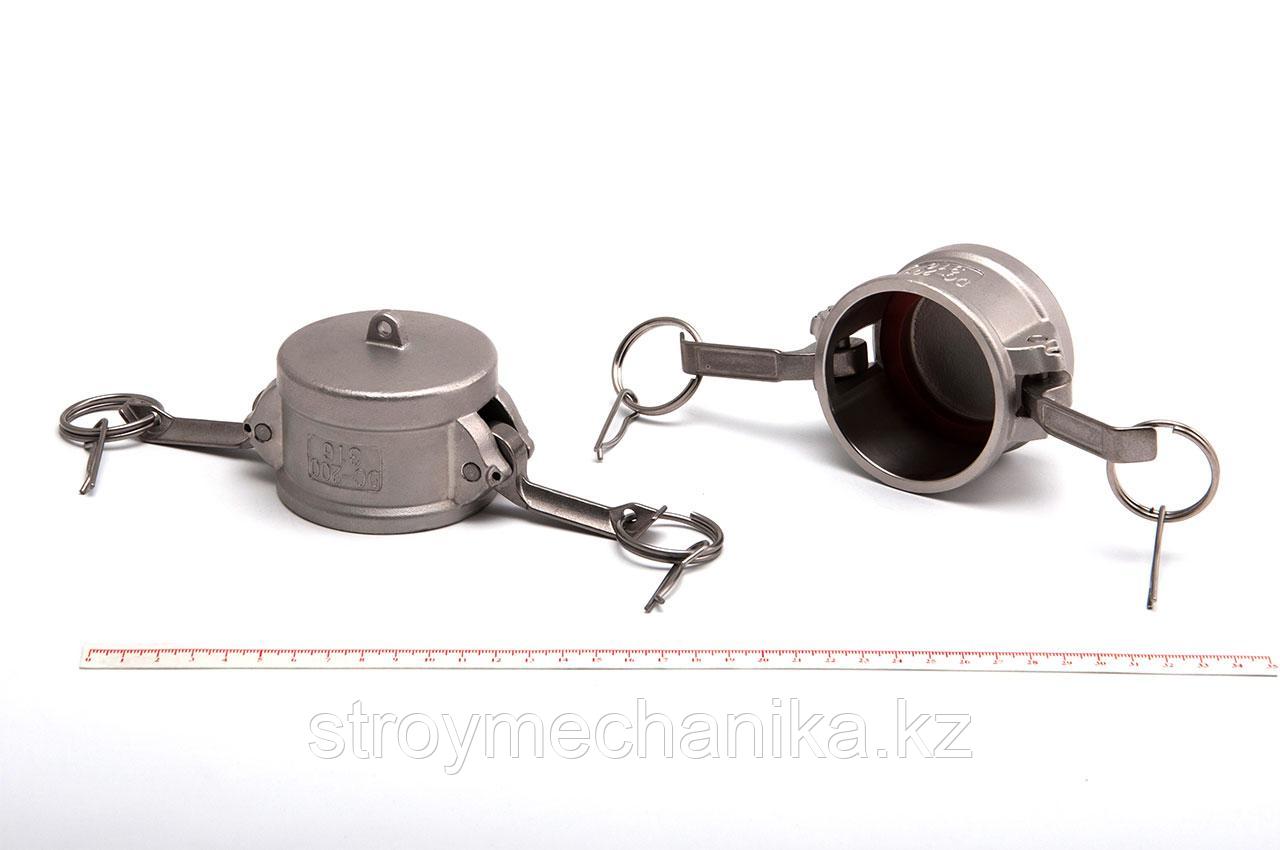 Быстроразъемное соединение БРС «Камлок» из нержавеющей стали DC-200  2" (50 мм), фото 1