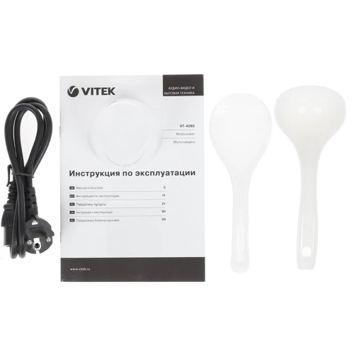Мультиварка Vitek VT-4282 серебристый - фото 8 - id-p96848729
