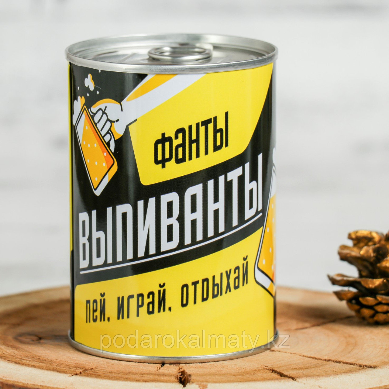 Сувенир банка "Фанты-выпиванты" внутри: фанты 10х7,3х7,3 см - фото 1 - id-p96849446