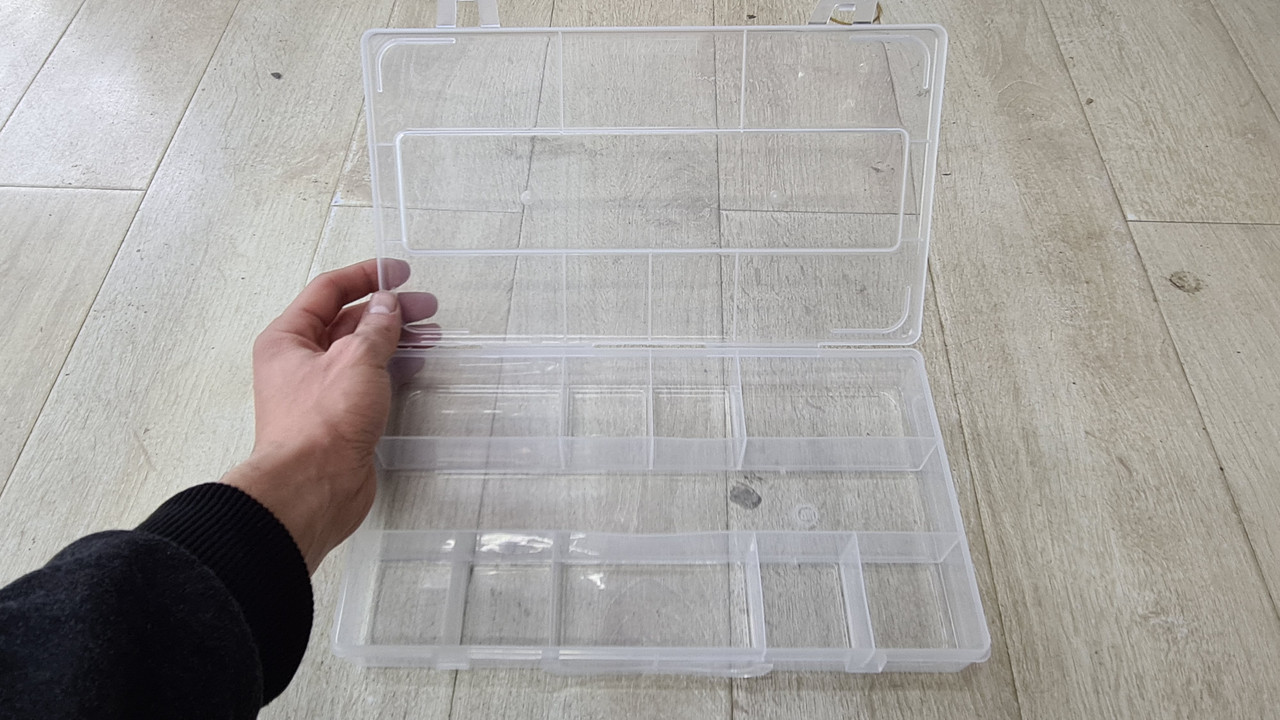 Пластиковый органайзер для бисера и фурнитуры (10-отсеков) - фото 5 - id-p96849909