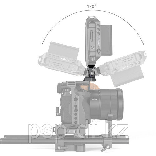 Держатель монитора SmallRig Swivel and Tilt Monitor Mount with 2 x 1/4"-20 Screws Mount 2904B - фото 4 - id-p96850408