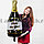 Воздушный шар большая бутылка шампанского Happy new year 150x50 см, фото 3