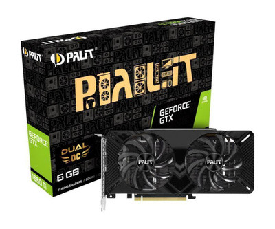 Видеокарта Geforce Palit GTX 1660TI  Dual (NE6166T018J9-.1160C), фото 1