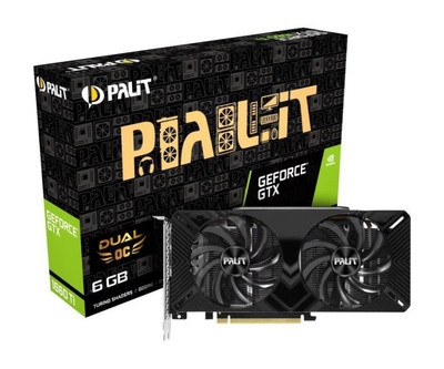 Видеокарта Geforce Palit GTX 1660TI  Dual (NE6166T018J9-.1160C)