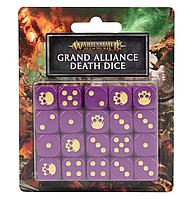 Age of Sigmar: Grand Alliance Death Dice Set (Великий Альянс Смерти: Набор кубов)