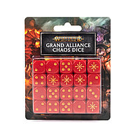 Age of Sigmar: Grand Alliance Chaos Dice Set (Великий Альянс Хаоса: Набор кубов)