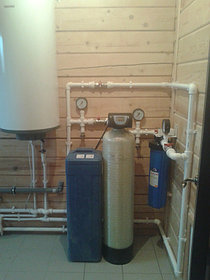 Установка системы фильтрации воды (Умягчитель на весь дом) 1