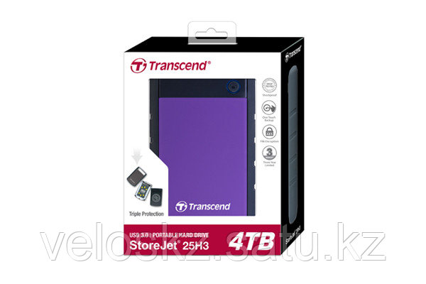 Transcend Жесткий диск внешний 2,5 4TB Transcend TS4TSJ25H3P, фото 2
