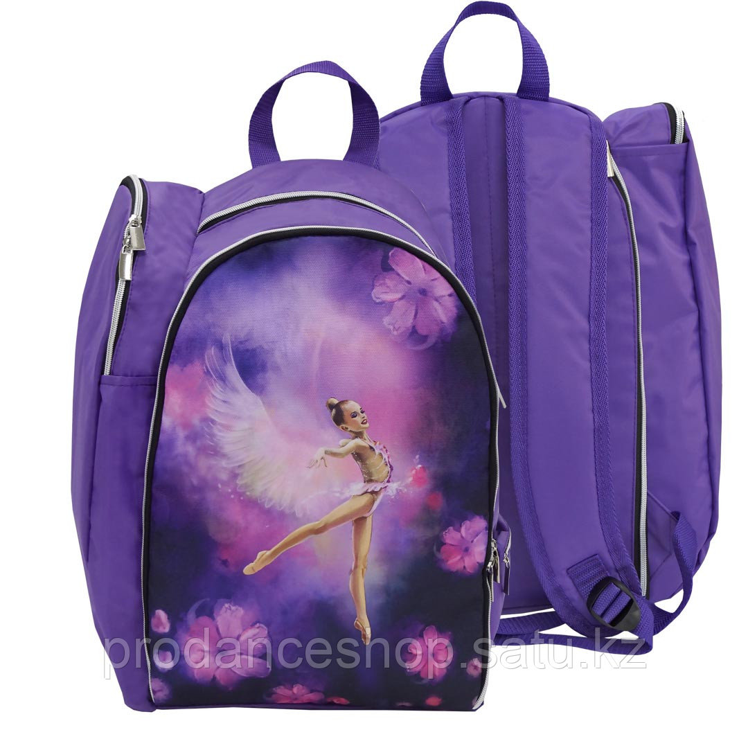 Рюкзак для гимнастики 221 Цвет Фиолетовый/сиреневый Номер 033 - фото 1 - id-p96866373