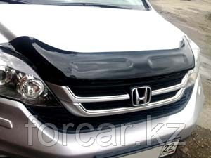 Дефлектор капота SIM для CR-V III 2010 - , темный, фото 2