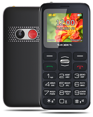 Мобильный телефон teXet TM-B209 цвет черный
