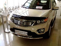 Дефлекторы окон 4 door KIA SORENTO 2009-