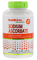БАД  NutriBiotic, Immunity, Sodium Ascorbate кристаллический порошок, 227 г (8 унций)