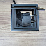 Заглушка мебельная для проводов ZBD-001 черная, фото 6