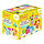 Лёгкий пластилин Genio Kids  набор  "12 цветов. Зебра в клеточку", фото 4